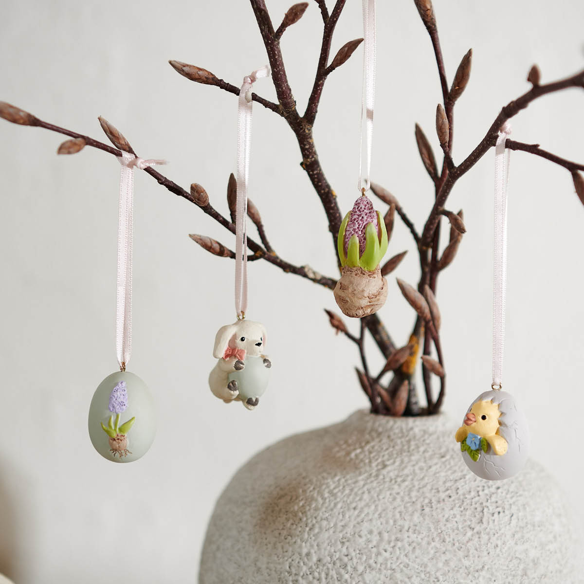 Klarborg Djurbarn påskpynt 4-pack våren 2025