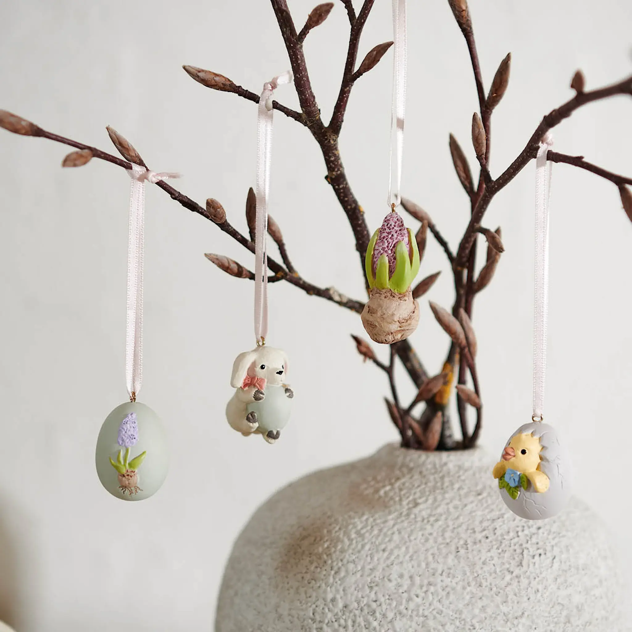 Klarborg Djurbarn påskpynt 4-pack våren 2025