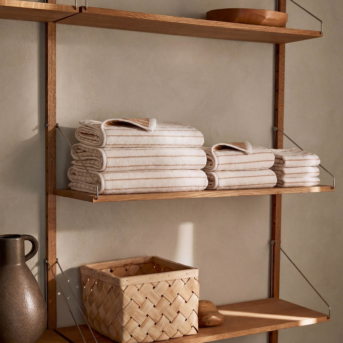 Juna Soft gästhandduk 30x50 cm offwhite