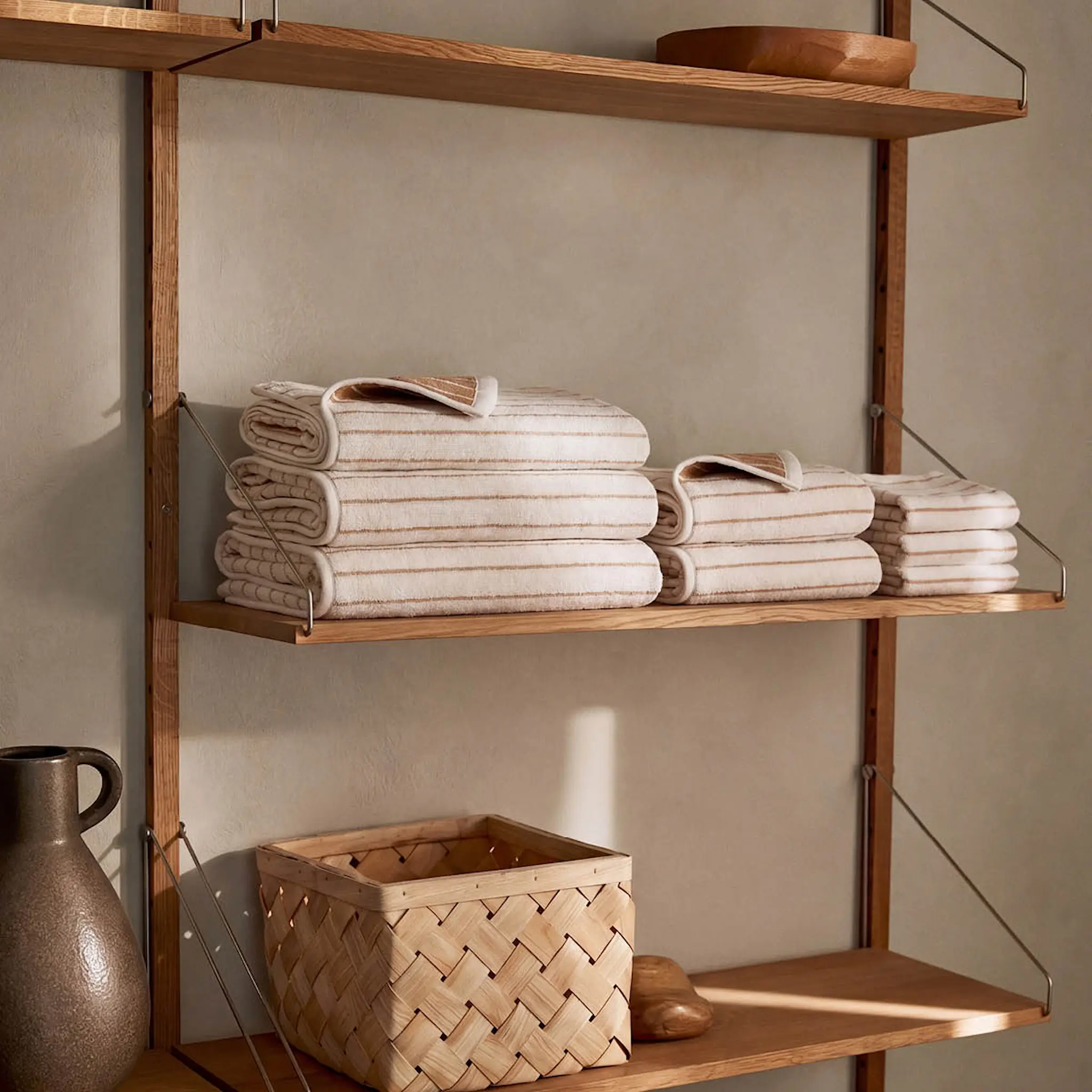 Juna Soft gästhandduk 30x50 cm offwhite