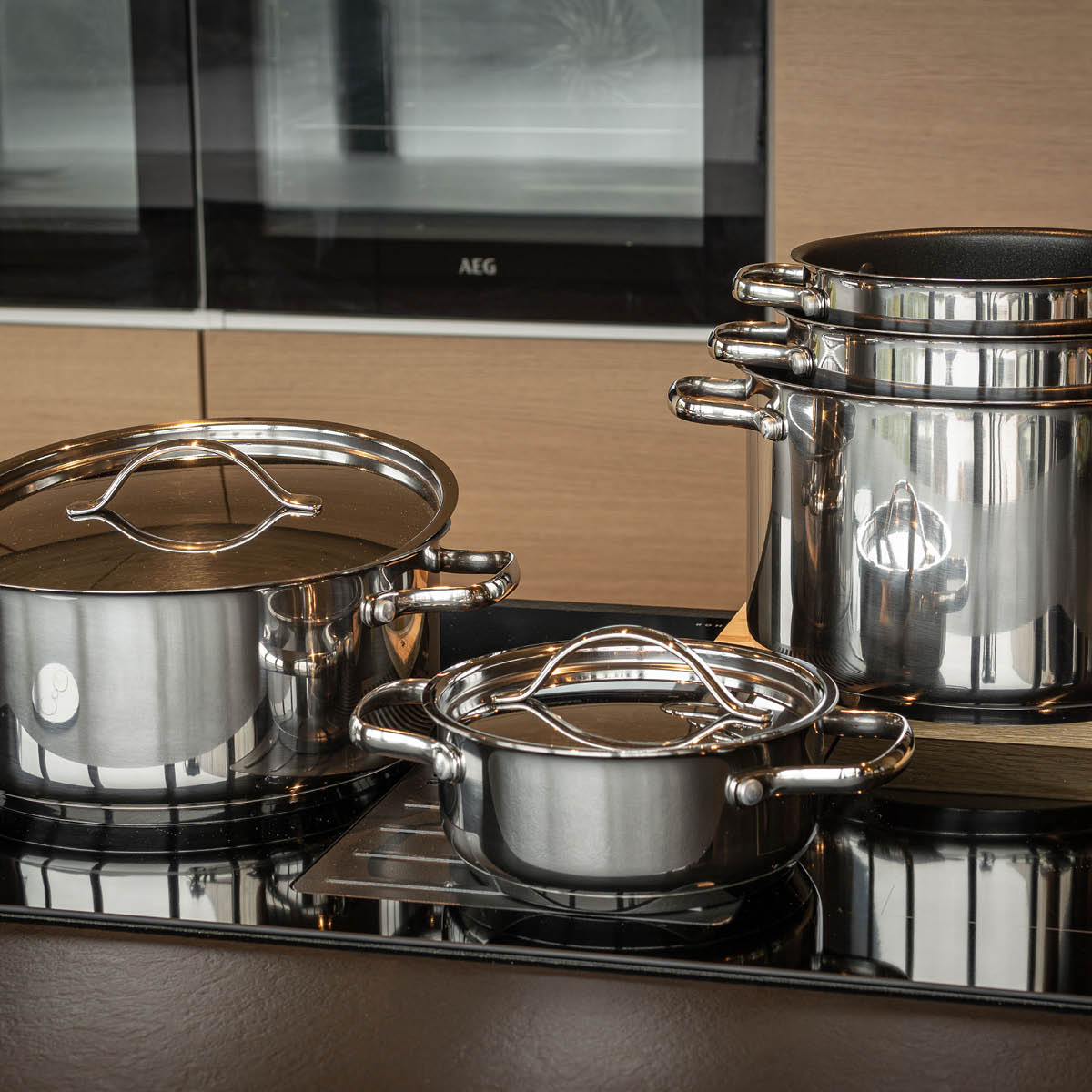 Modern House Rix grytesett 5 deler med lokk