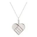 Jul 2025 julhänge 4,8 cm hjärta silver