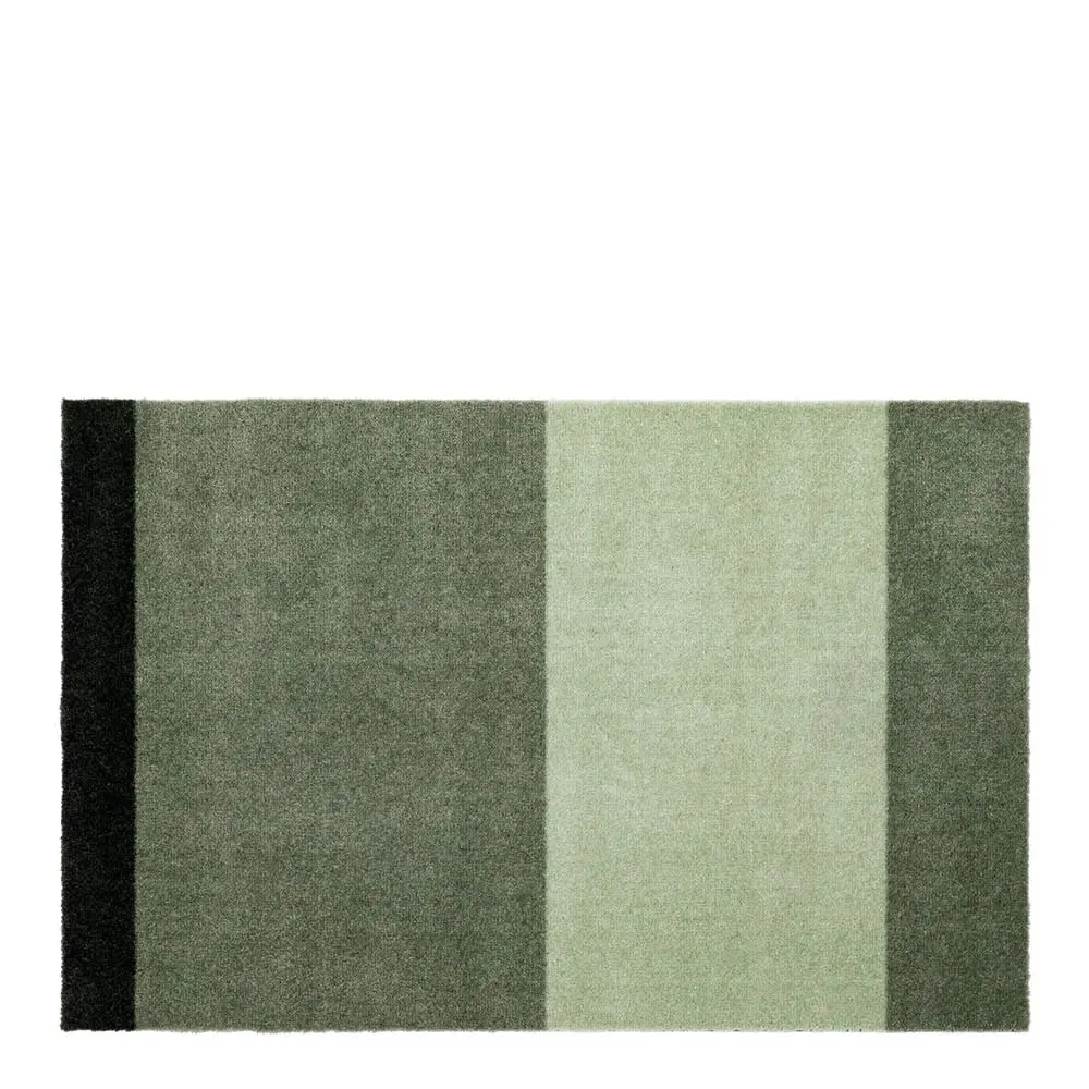 Stripes Horizontally Matto 90x60 cm Vihreä
