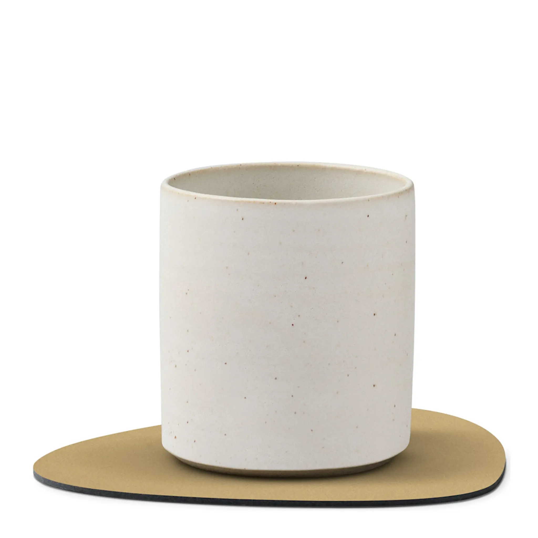 LIND DNA Nupo Curve Glasunderlägg 11x13 cm Khaki