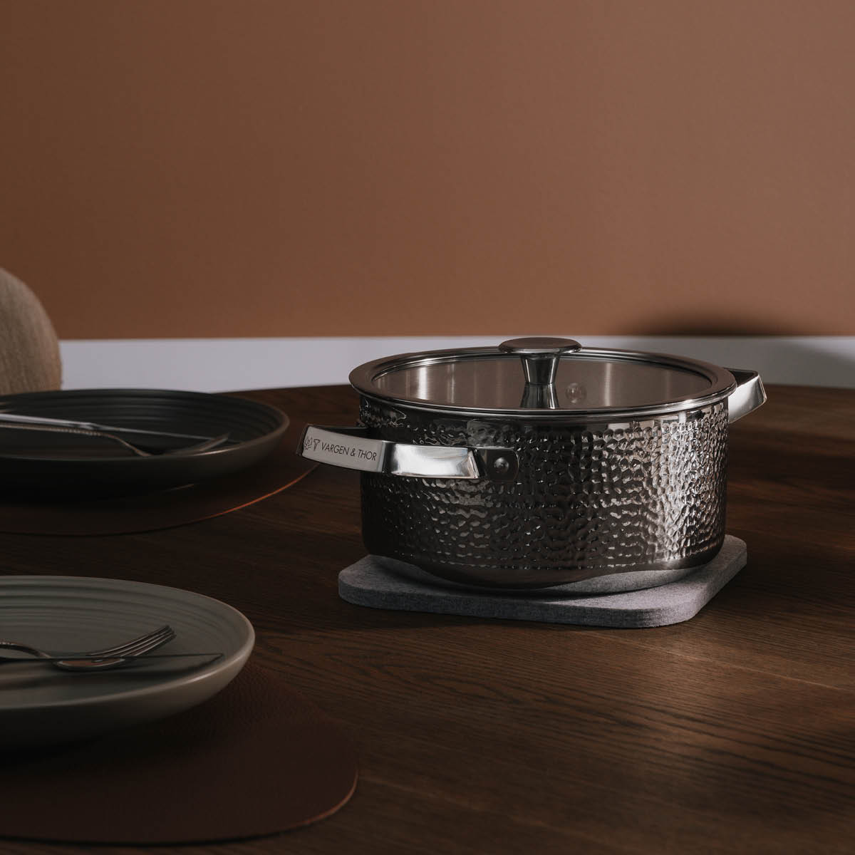 Vargen & Thor Kroma bark kasserolle 2,8L stål