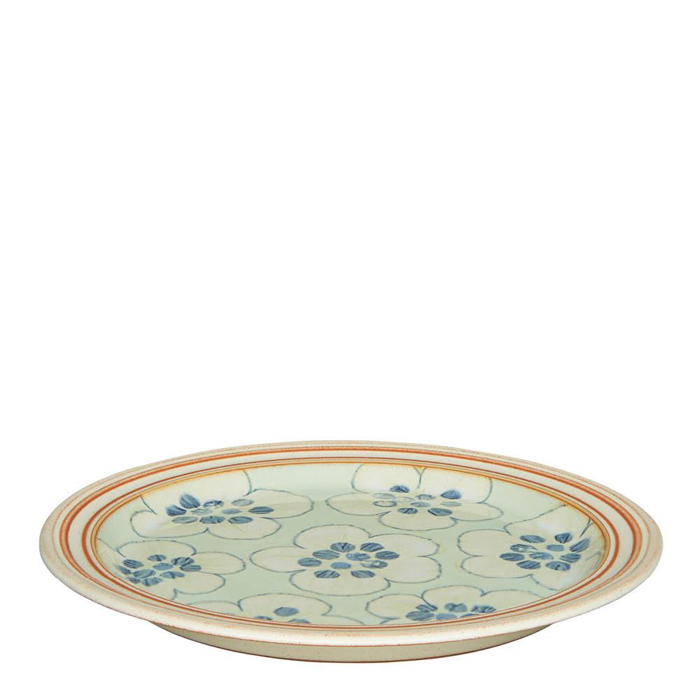 Denby Heritage Orchard Lautanen kukat 22,5 cm Vihreä