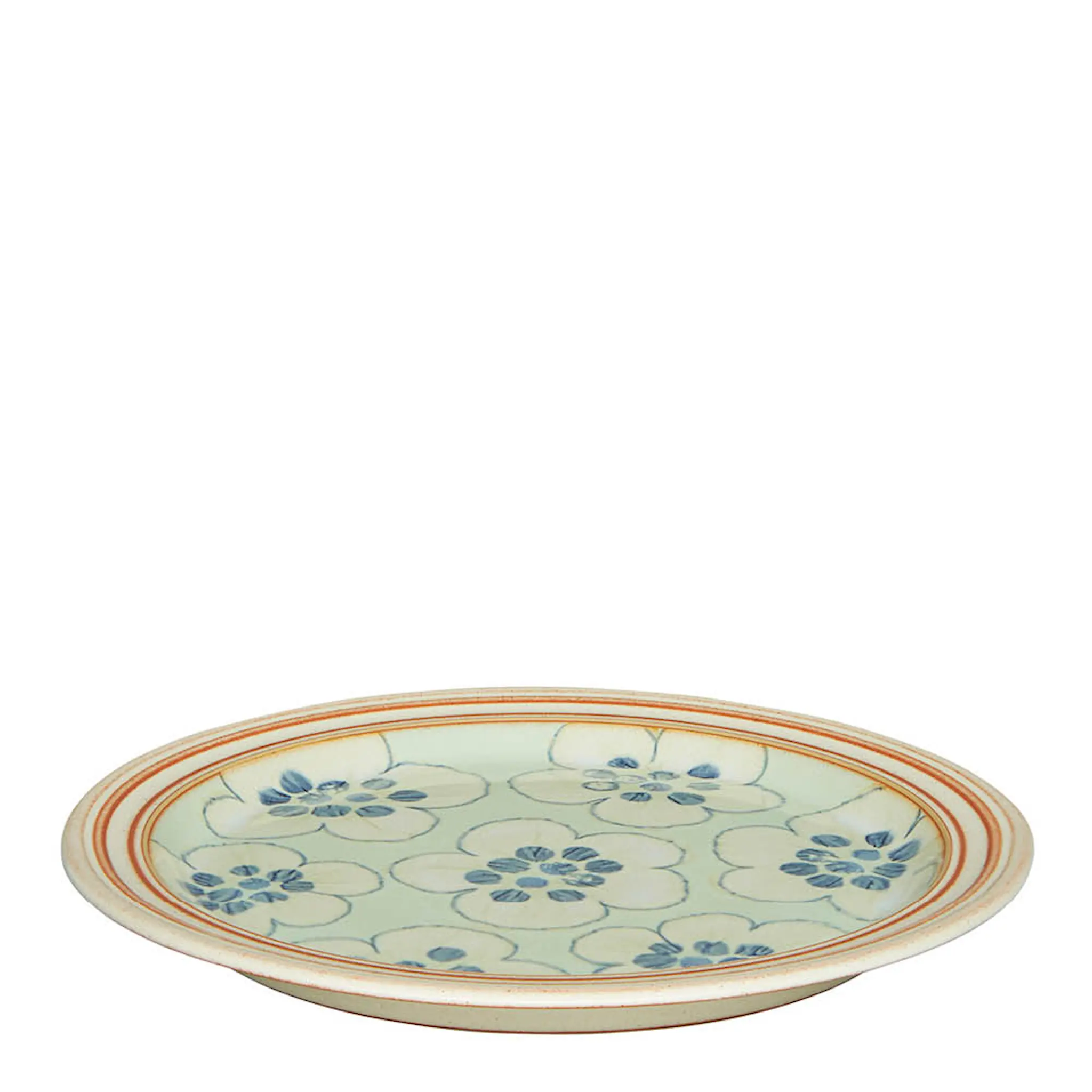 Denby Heritage Orchard Lautanen kukat 22,5 cm Vihreä