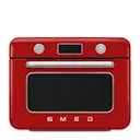 Smeg fristående ångugn COF01 röd