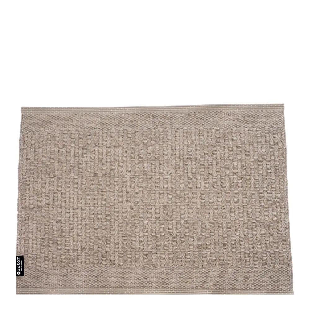 Dørmatte 70x50 cm beige
