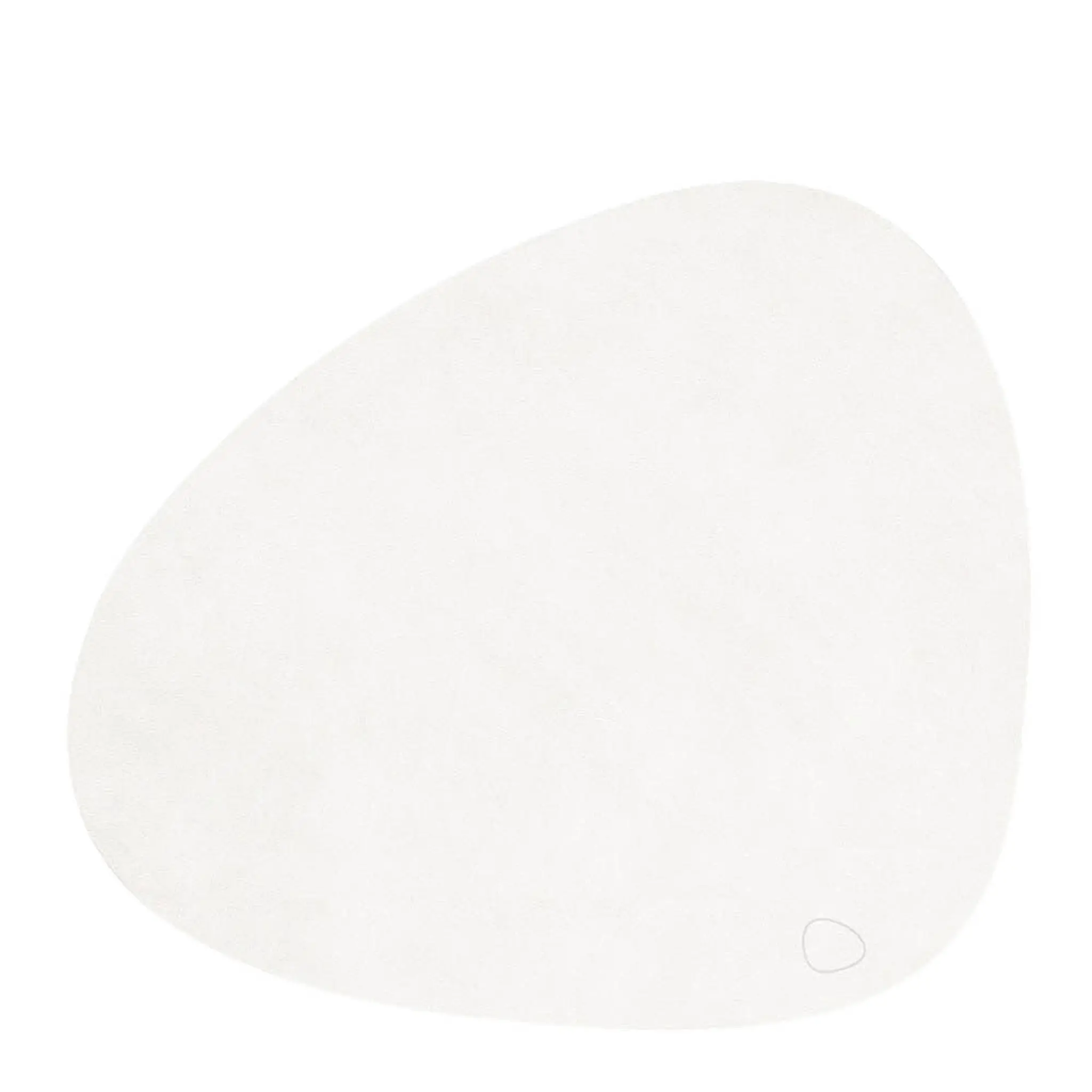 LIND DNA Curve Nupo Pöyätabletti 37x44 cm Pure White