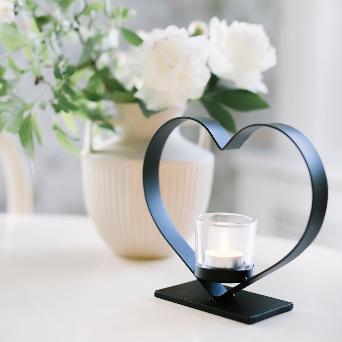 Dorre Heda Kynttilänjalka Sydän 21 cm