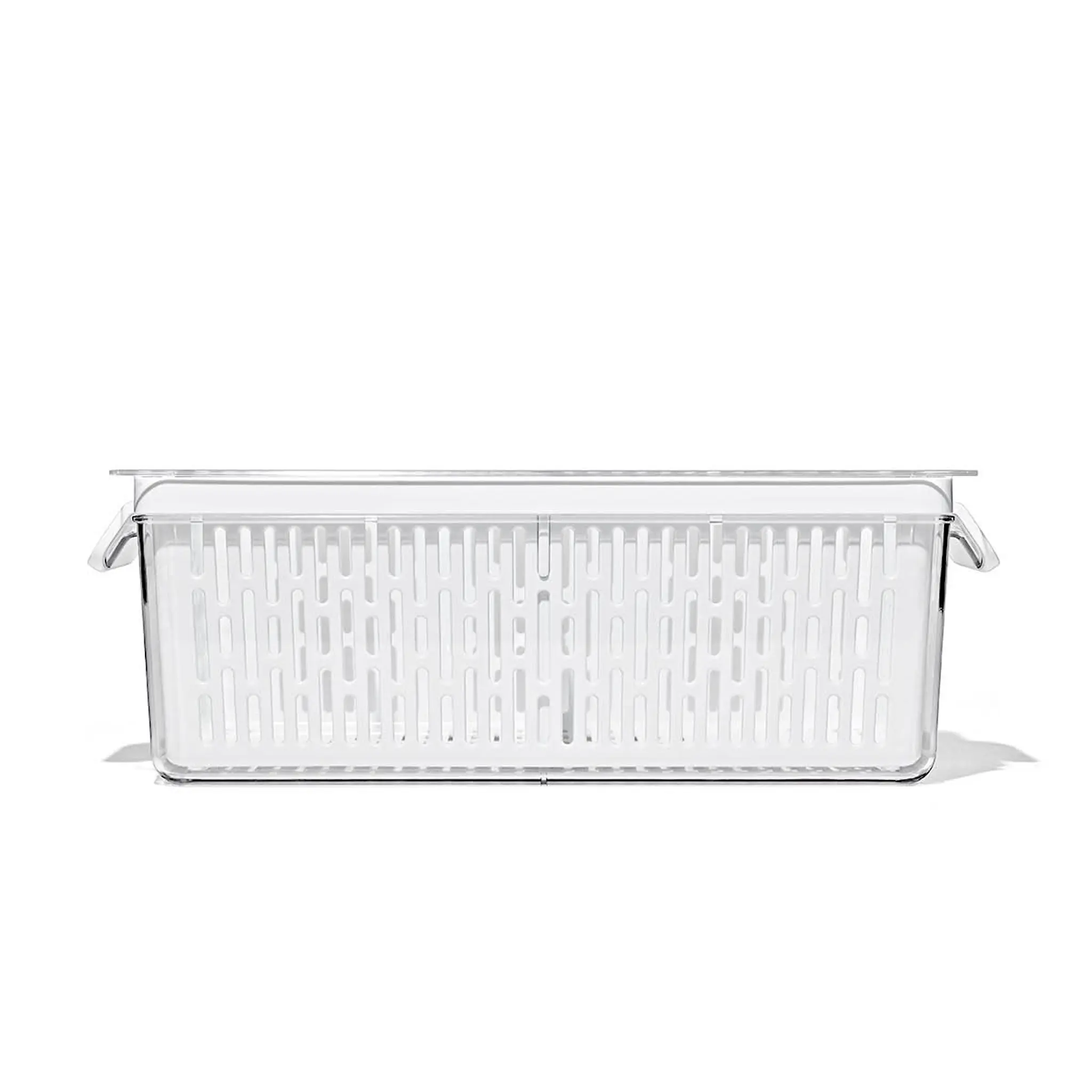 Oxo Förvaringslåda för kylskåp 32x12 cm klar/vit