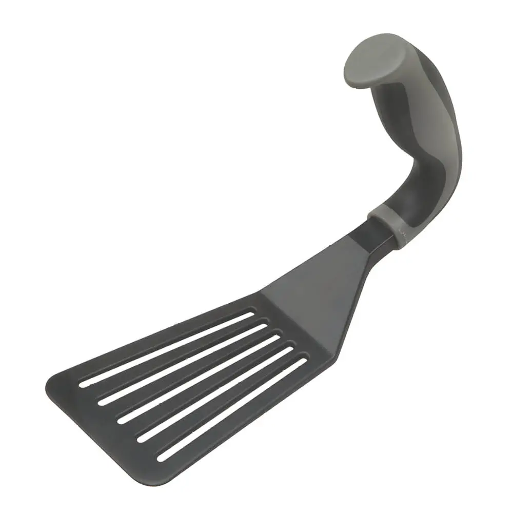 Stekespade ergonomisk 22 cm svart/stål