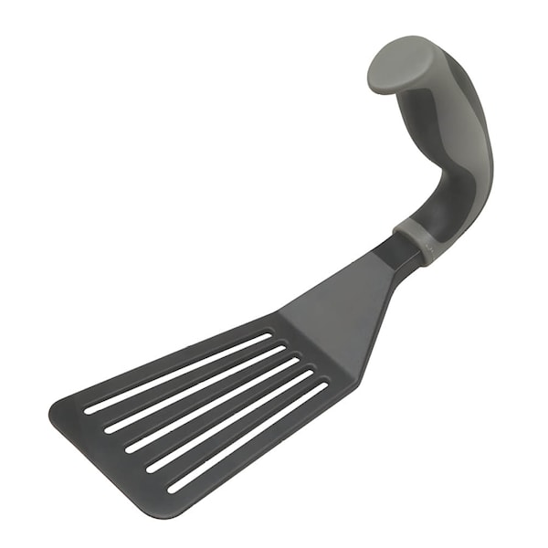 Stekspade ergonomisk 22 cm svart/stål