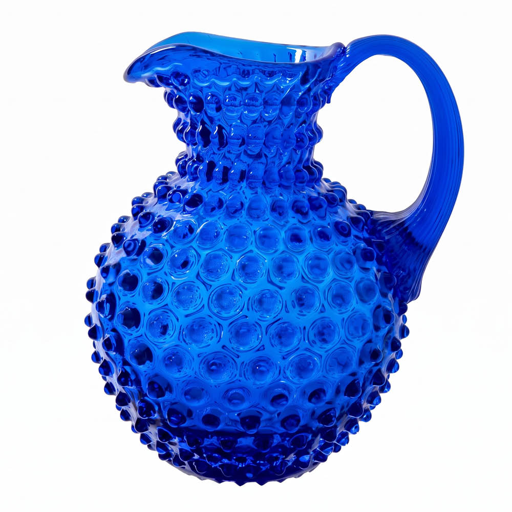 Klimchi Hobnail karaff 2 L Barrel Blue