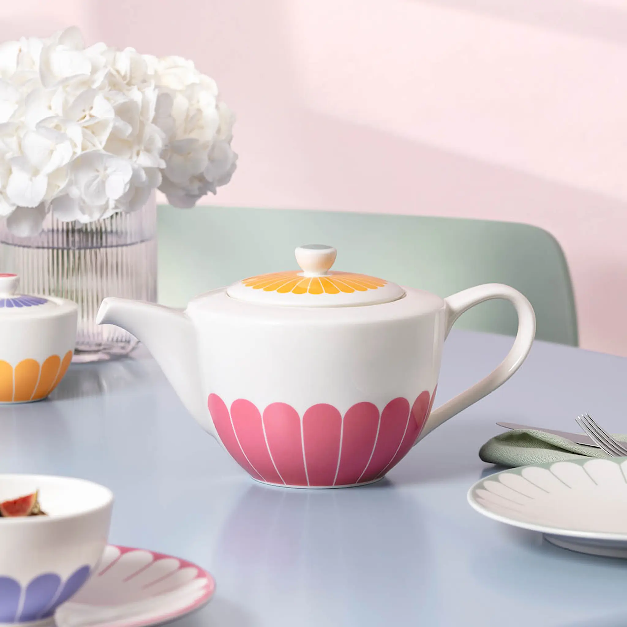 Villeroy & Boch Fleur colour tekanne 1,2L multi
