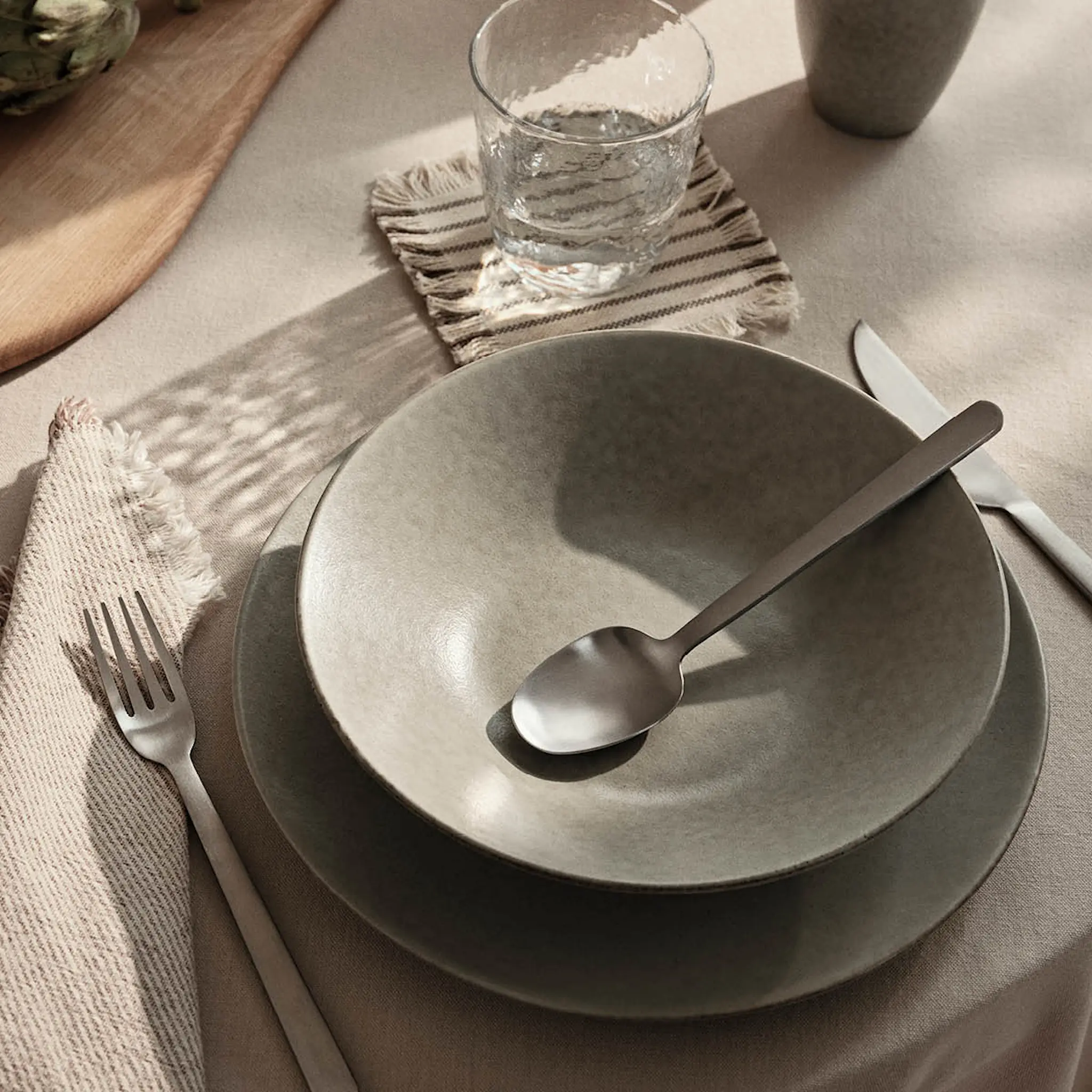 Broste Copenhagen Nordic Marsh Syvä Lautanen 22,5 cm