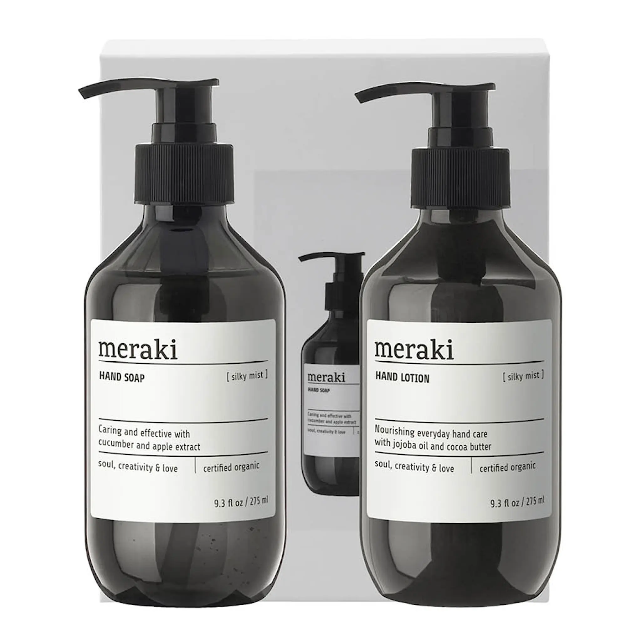 Meraki Lahjapakkaus Käsienhoito 275 ml Silky Mist