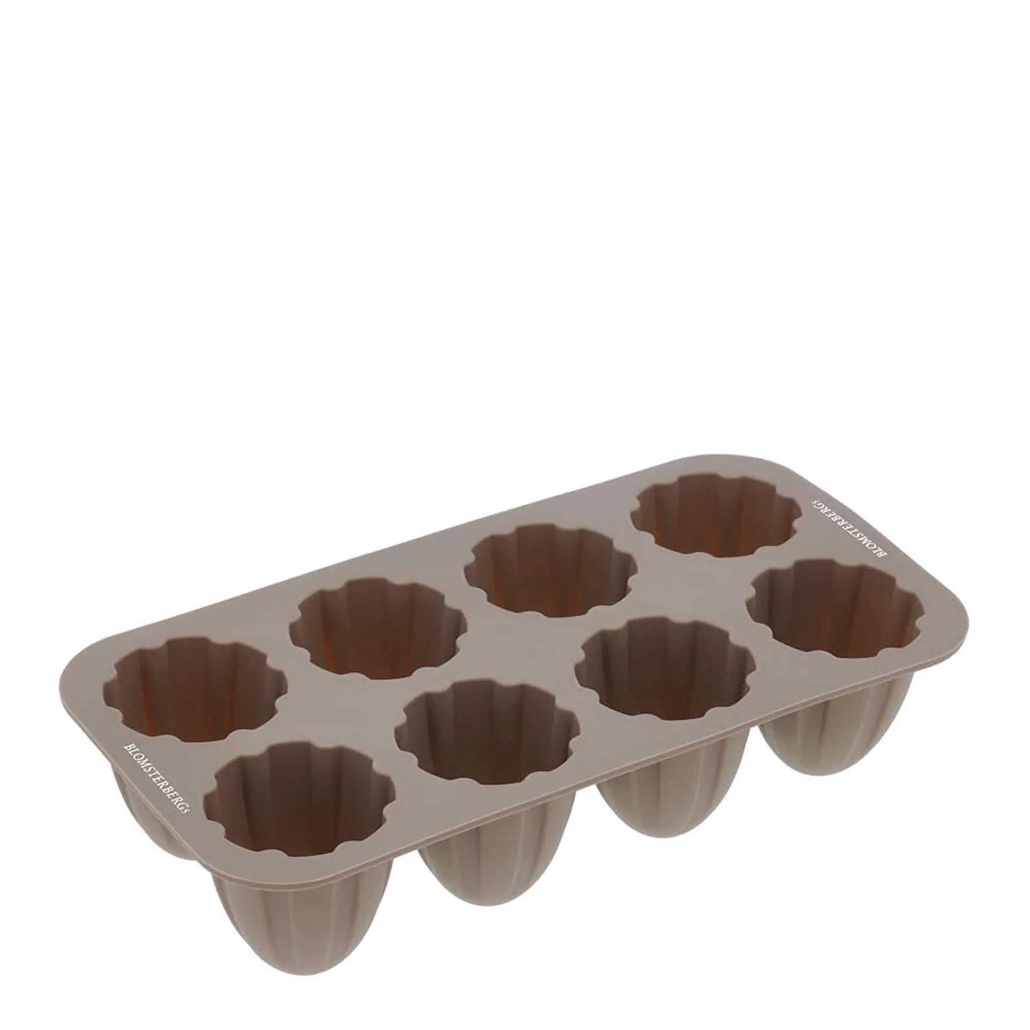 Blomsterberg Skumrakettform kuppel 8 stk silikon latte