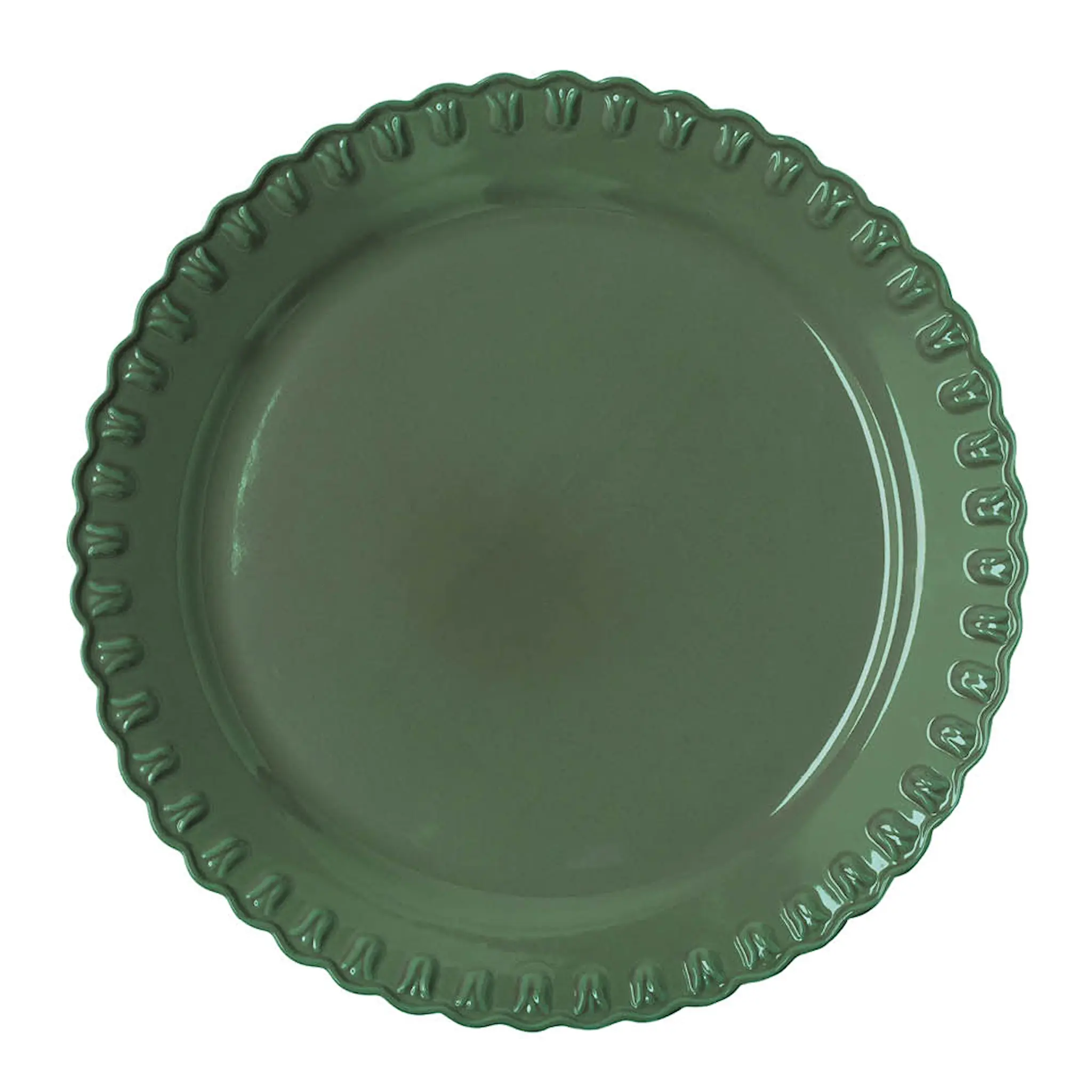 PotteryJo Tulipa runt fat 37 cm verona green