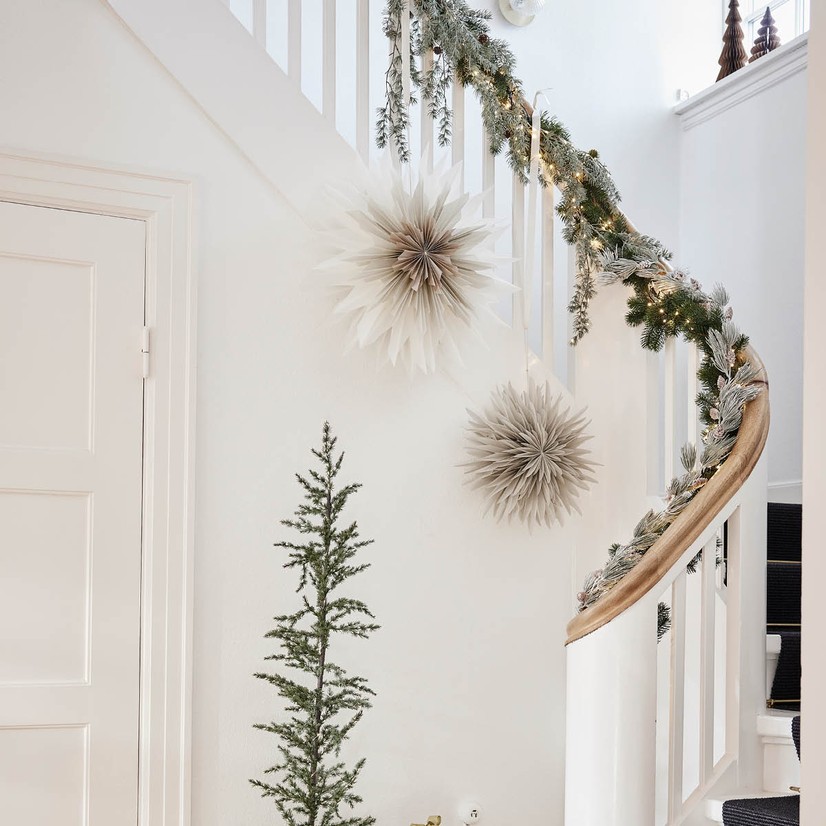 Lene Bjerre Cedille girlander med LED-lys 153x25x15 cm grønn