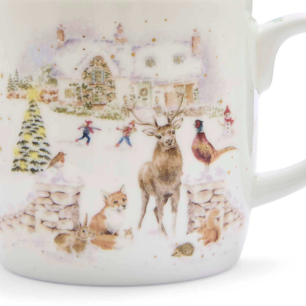 Royal Worcester Wrendale Designs muki 40 cl Snow Place Like Home