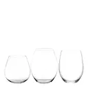 O Wine Key to Wine set med 3 rödvinsglas