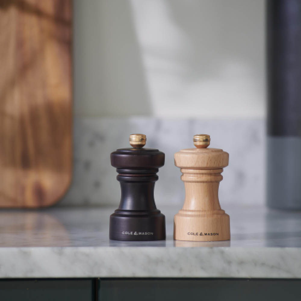 Cole & Mason Hoxton saltkvern 11 cm brun