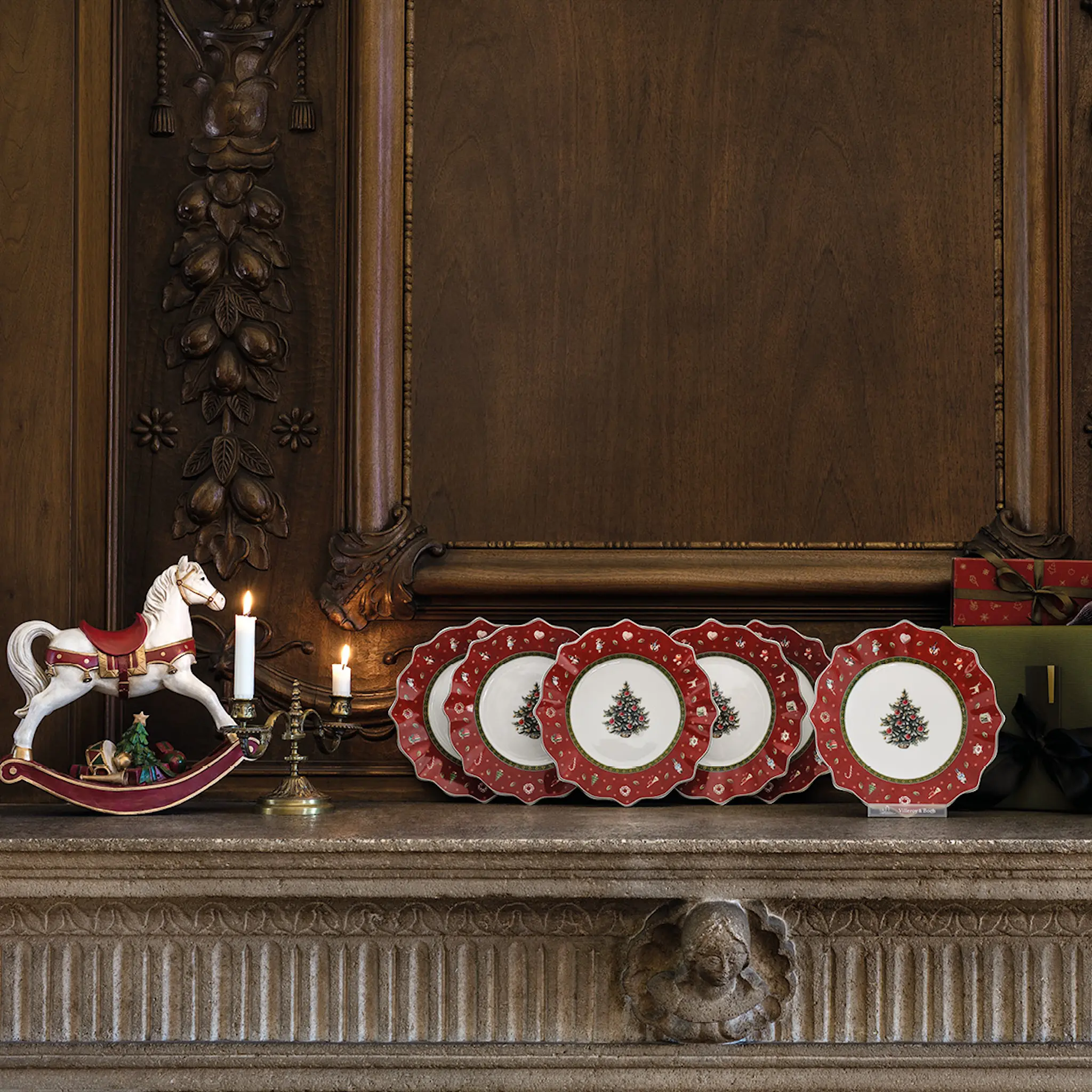 Villeroy & Boch Toy's Delight tallrik 24 cm röd