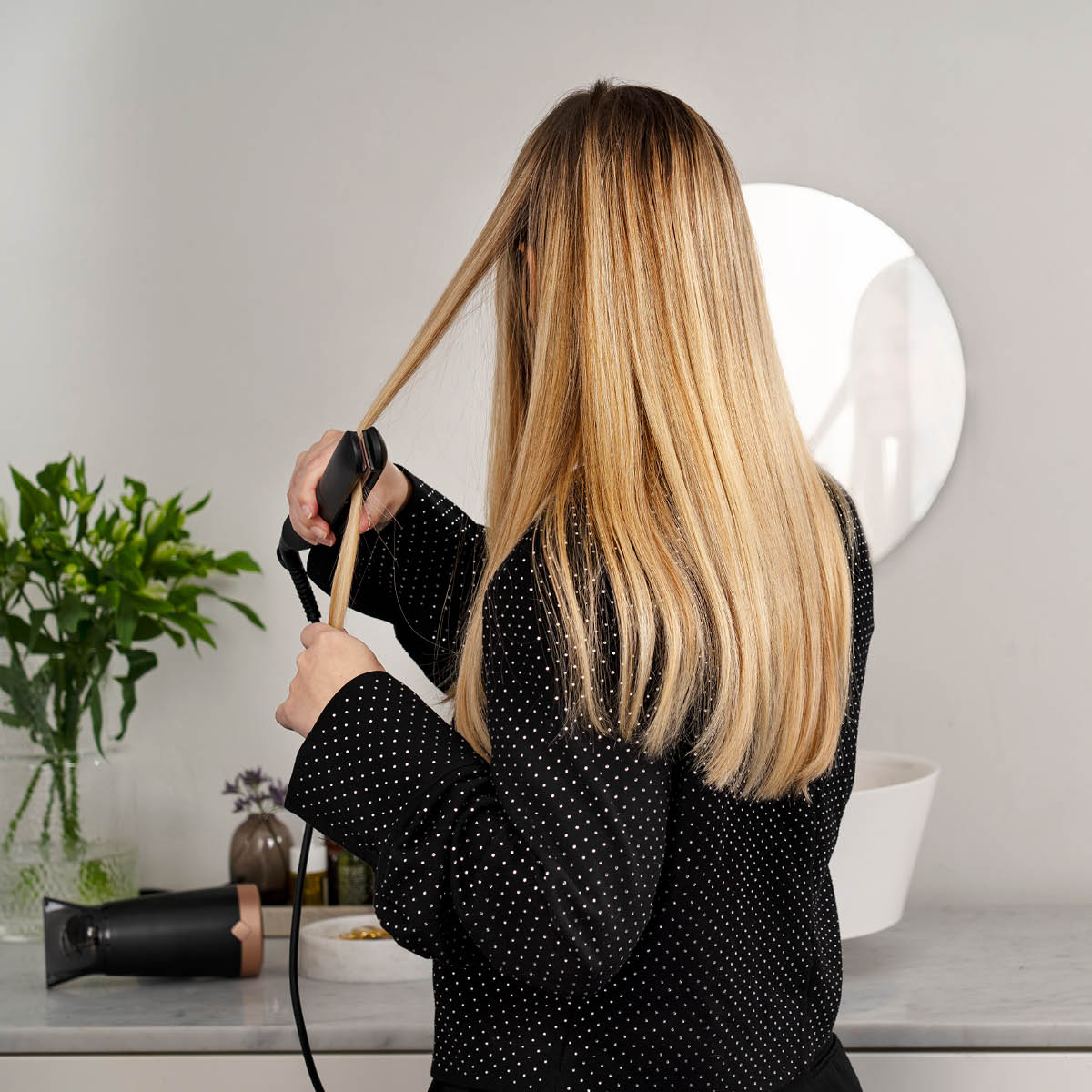 OBH Nordica Glam & Shine Styling Kit YD3018N0 svart/kobber