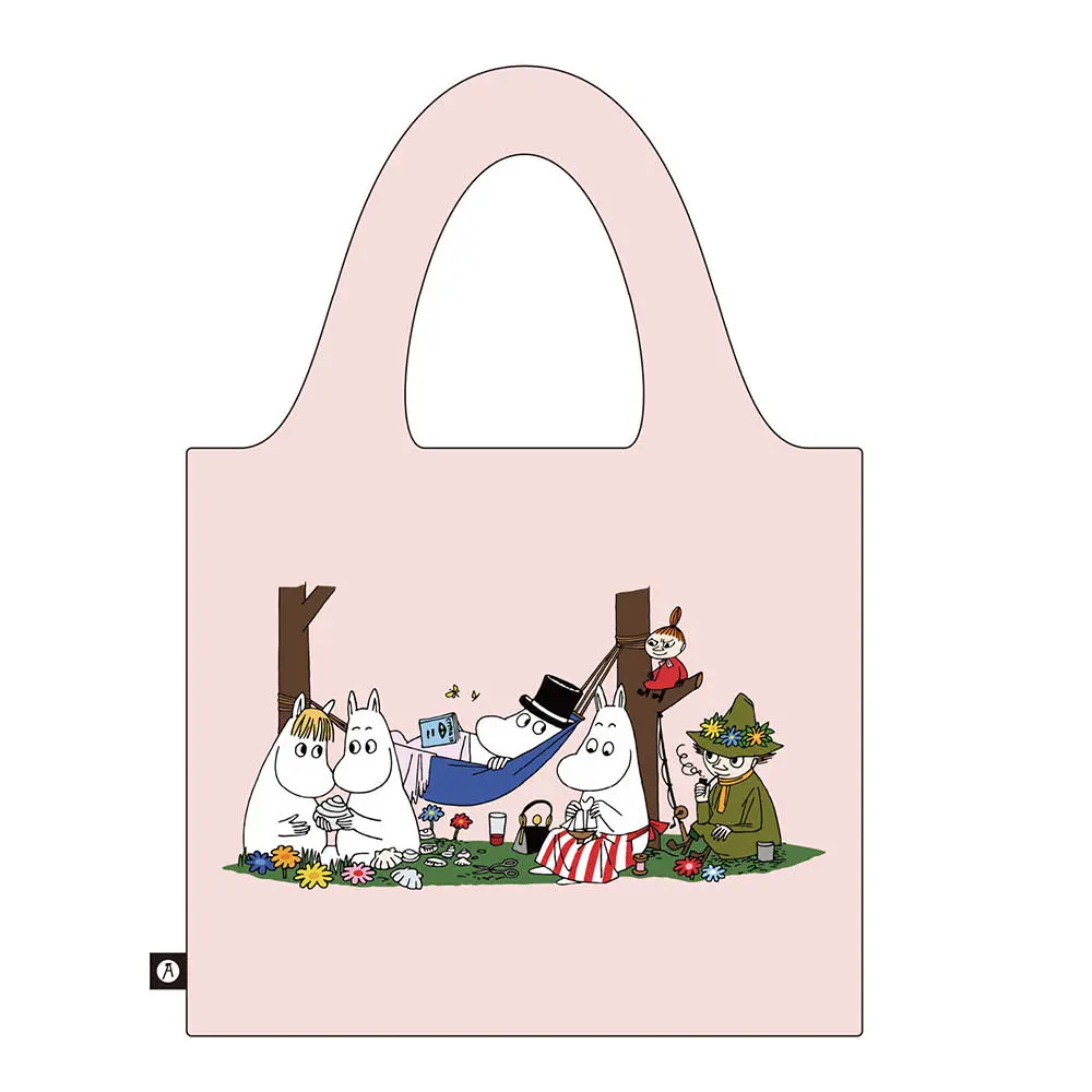 Muumi Kangaskassi 20 L Vaaleanpunainen