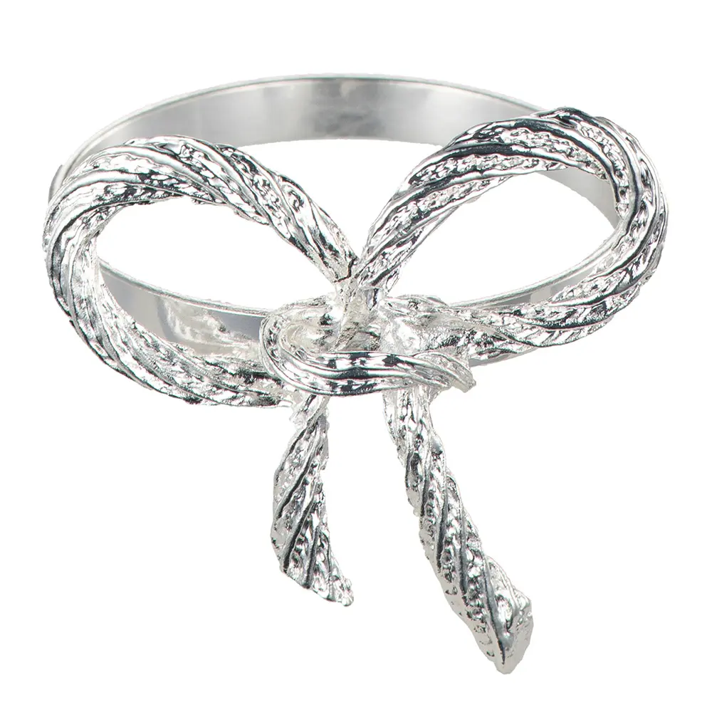 Natalia serviettring 4,5x4,5 cm sølv