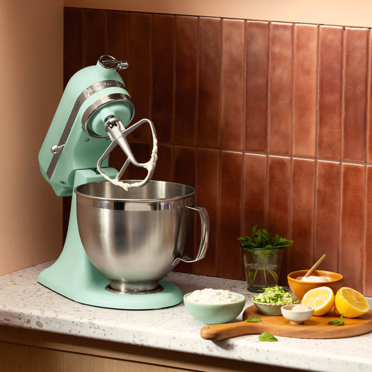 KitchenAid KitchenAid Artisan COTY köksmaskin 5KSM195PSESD 4,7 L spearmint 2026