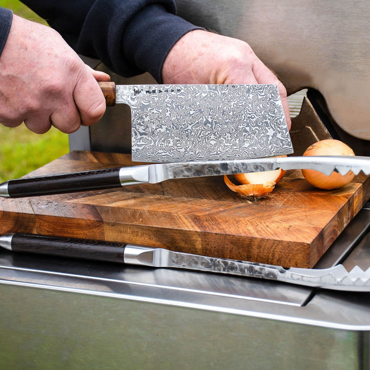 Satake Kuro BBQ Pihdit 45 cm Ruskea/Ruostumaton