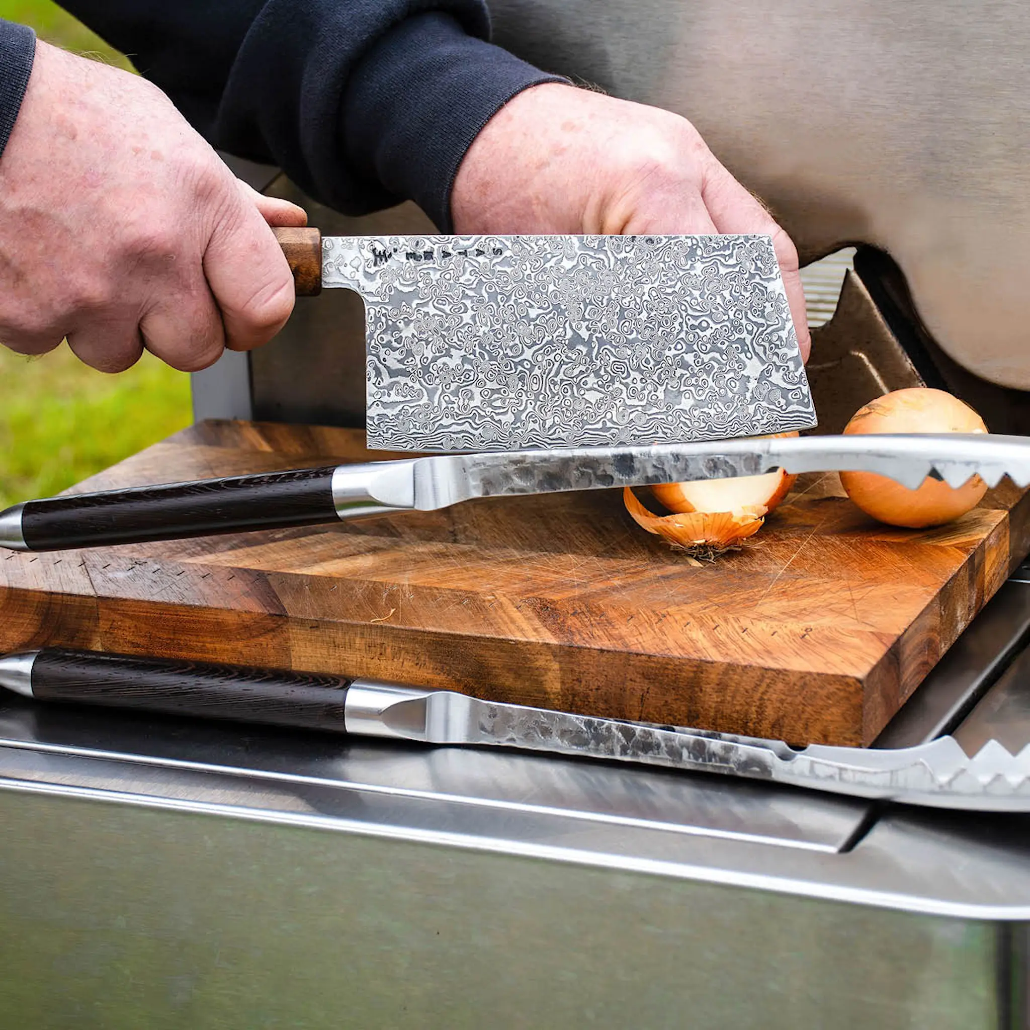 Satake Kuro BBQ Pihdit 45 cm Ruskea/Ruostumaton