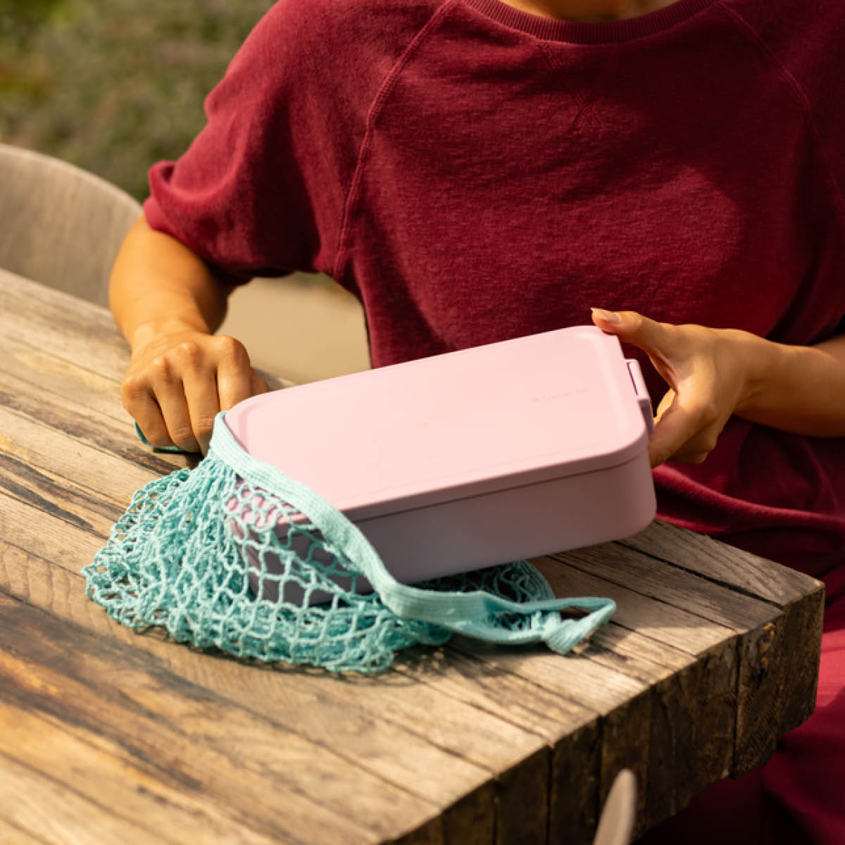 Brabantia Make & Take Bento Eväsrasia 2 L Lilac Pink