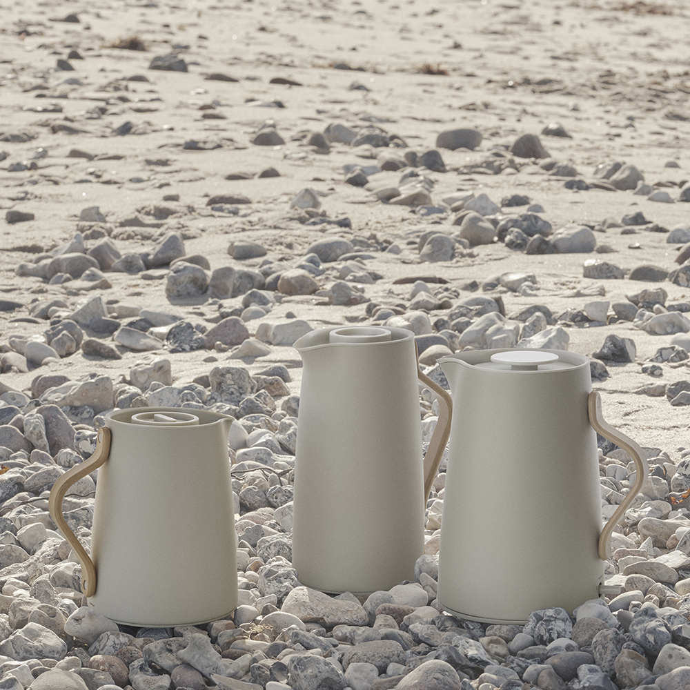 Stelton Danish Modern Emma Termoskanna Kaffe 1,2 L Soft Sand