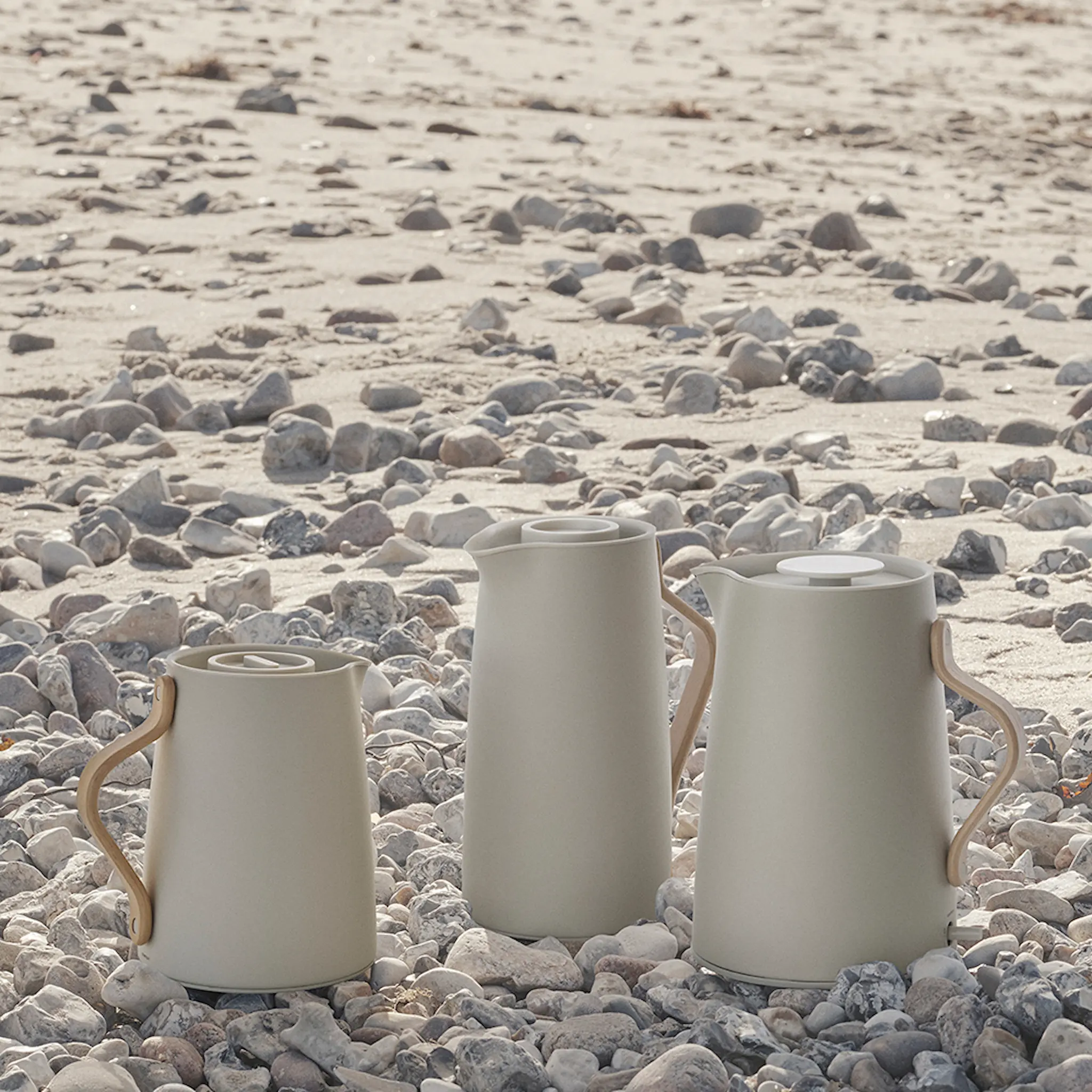 Stelton Danish Modern Emma Termoskannu Kahvi 1,2 L Hiekka