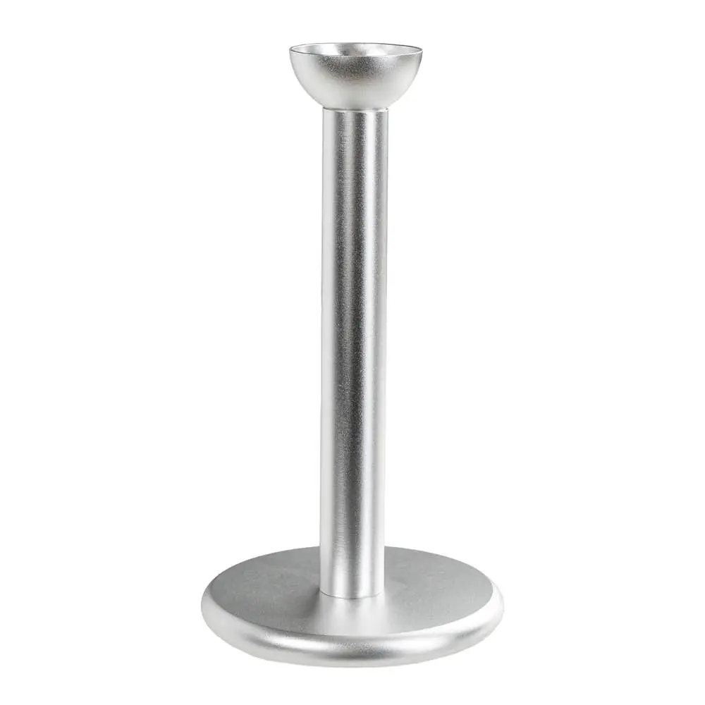 Pipe lysestake 14 cm sølv