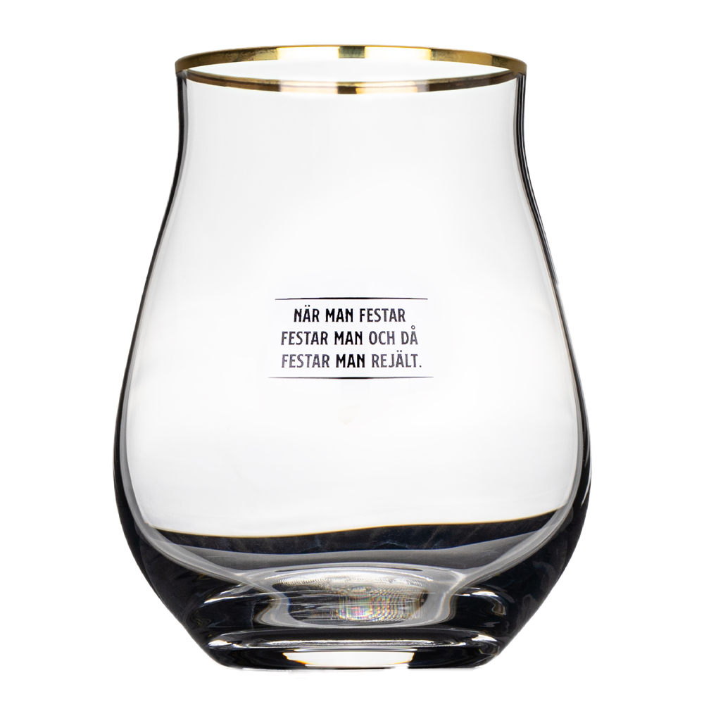 Edward Blom Whiskyglas / Tastingglas 42 cl När man festar