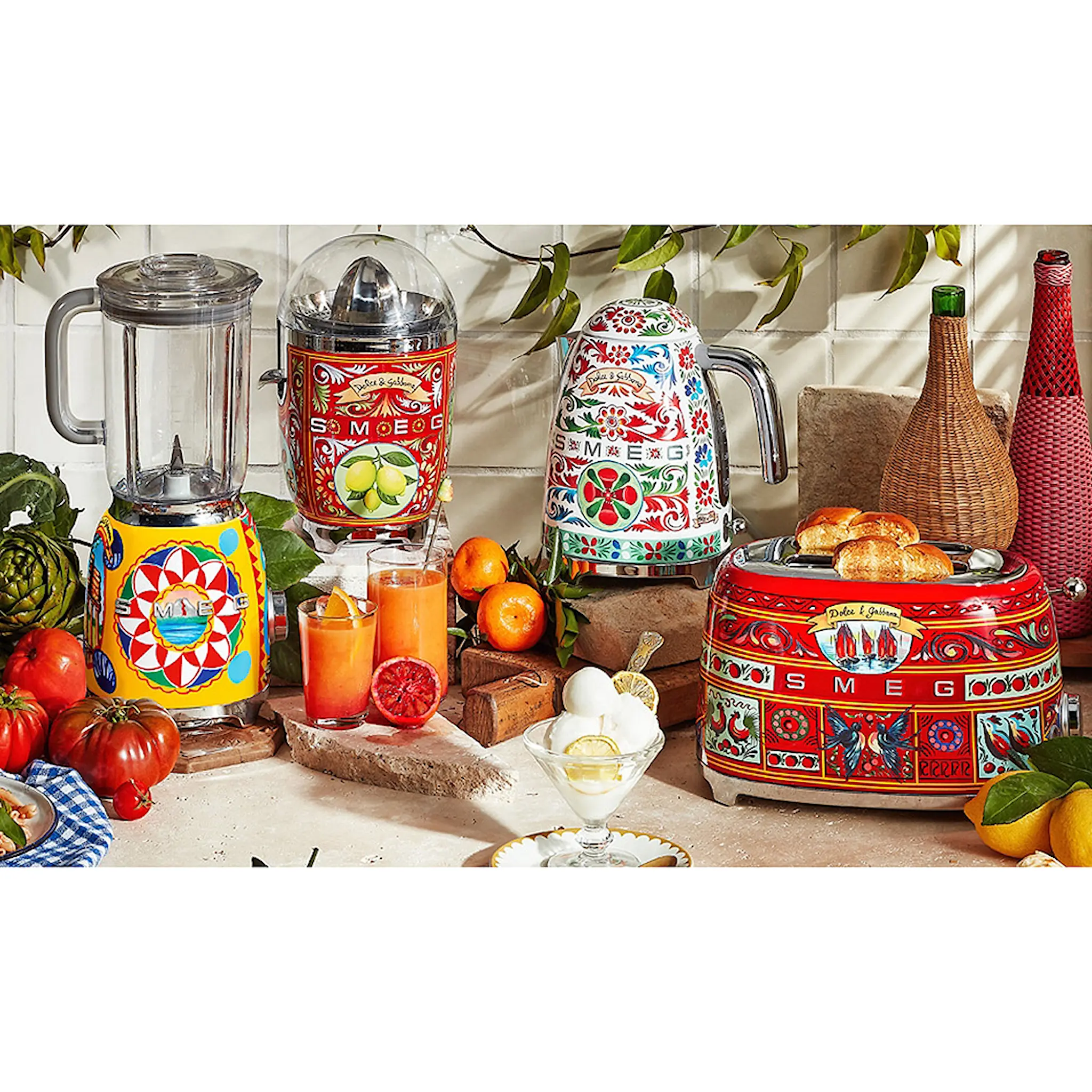 Smeg Smeg Vattenkokare KLF03 1,7 L Dolce & Gabbana