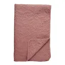 Isabelle pläd 170x130 cm rose tan