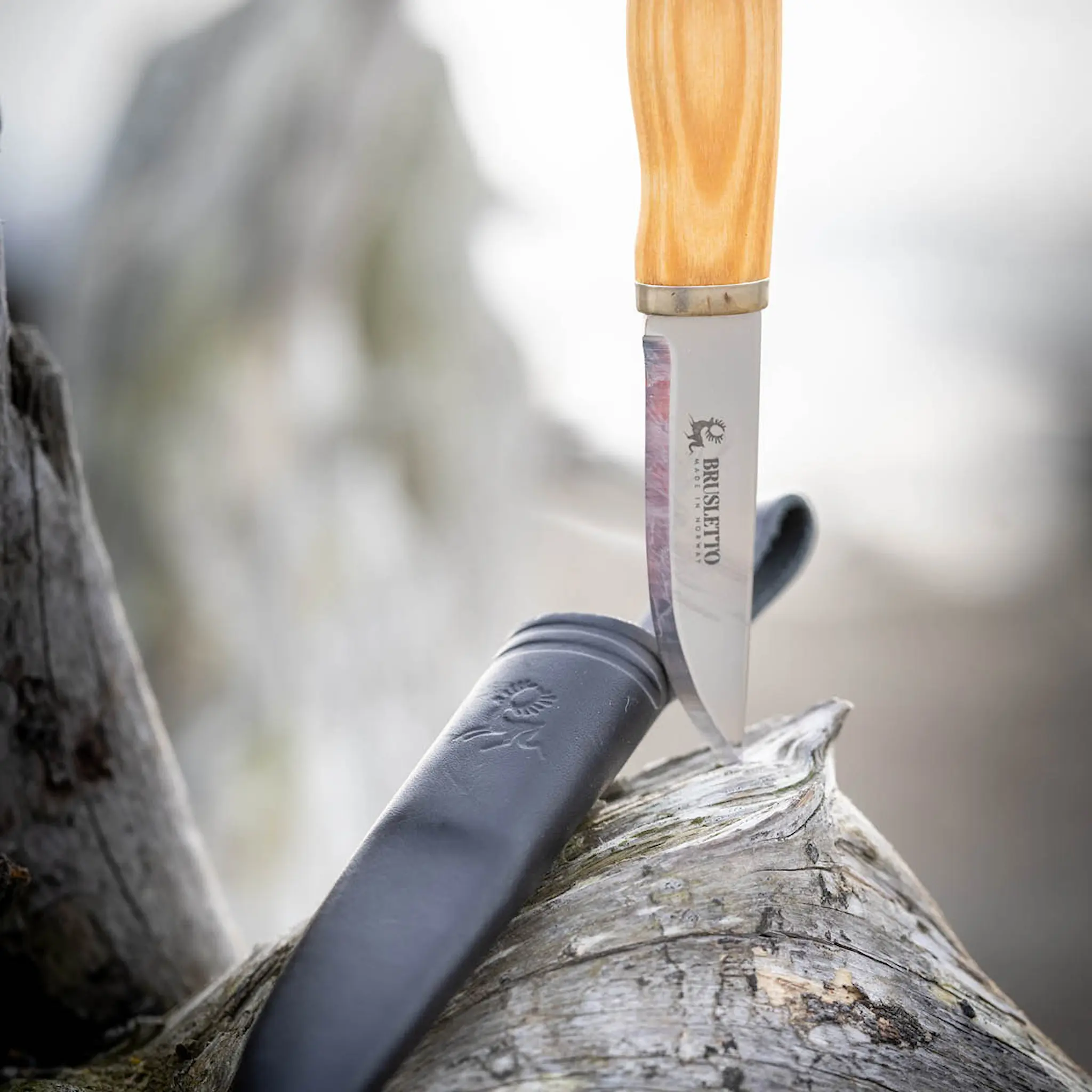 Brusletto Brusletto Retkeilypuukko 20,5 cm Koivu