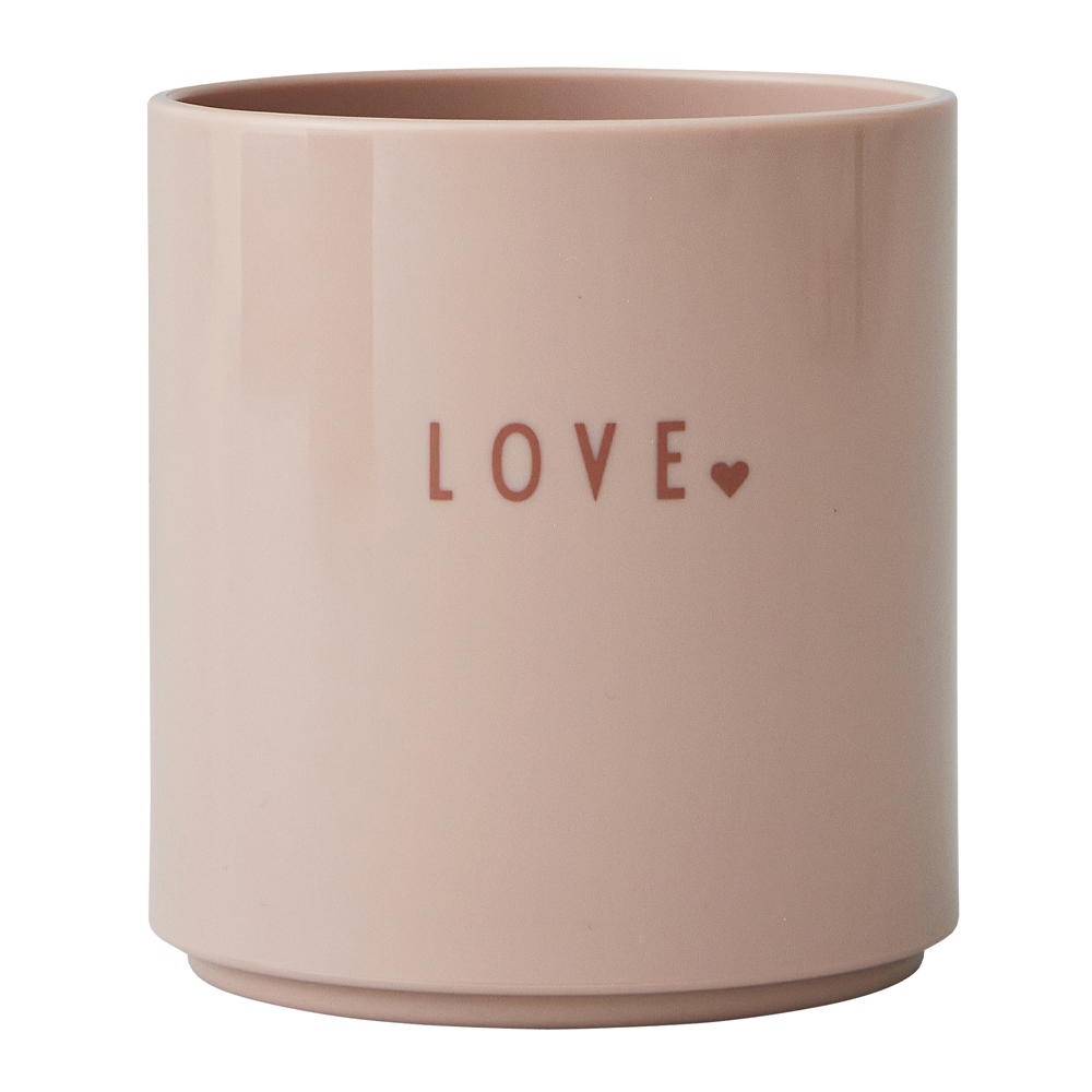 Design Letters Mini Favourite Mugg 17,5 cl Love Nude