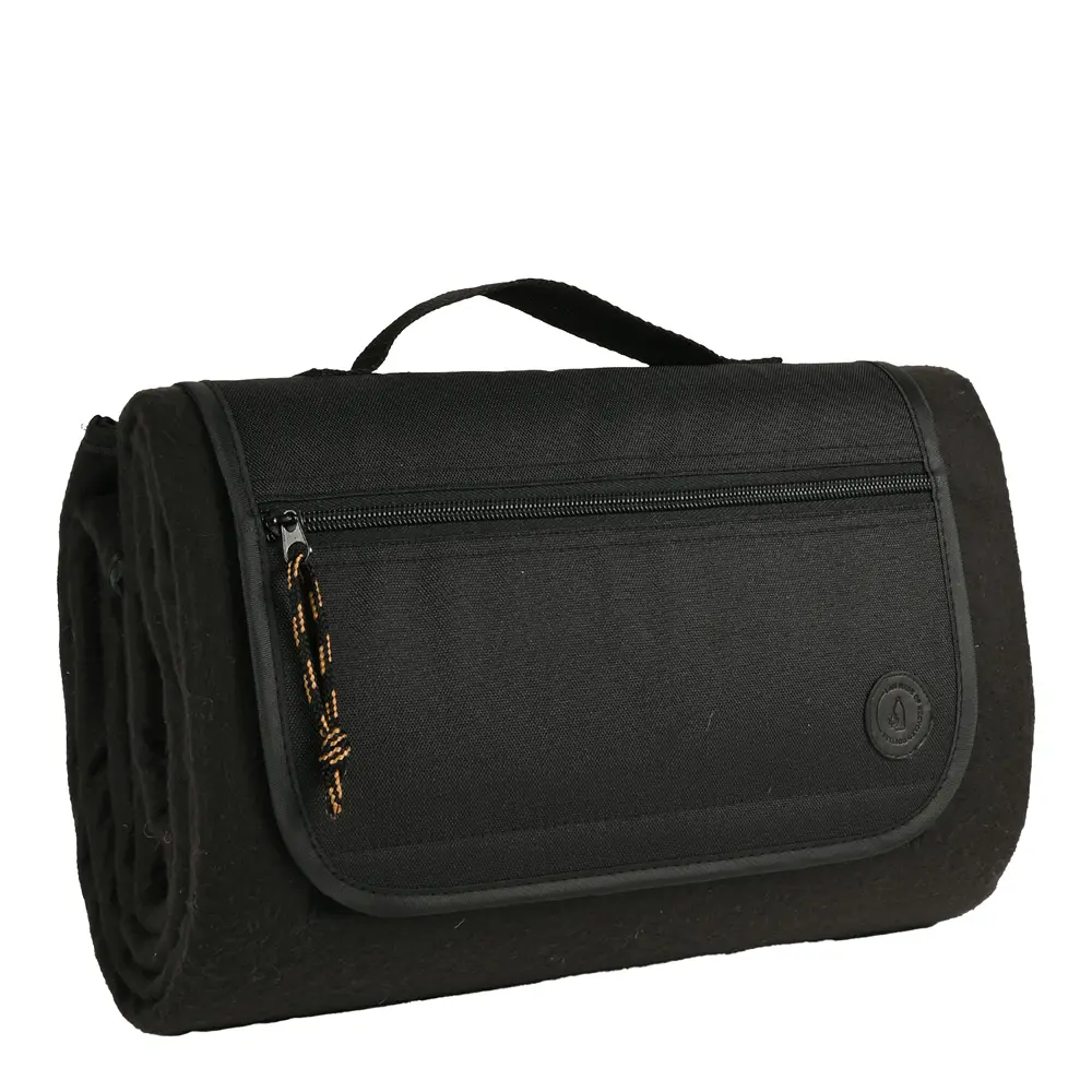 City Piknikviltti 130x170 cm Musta