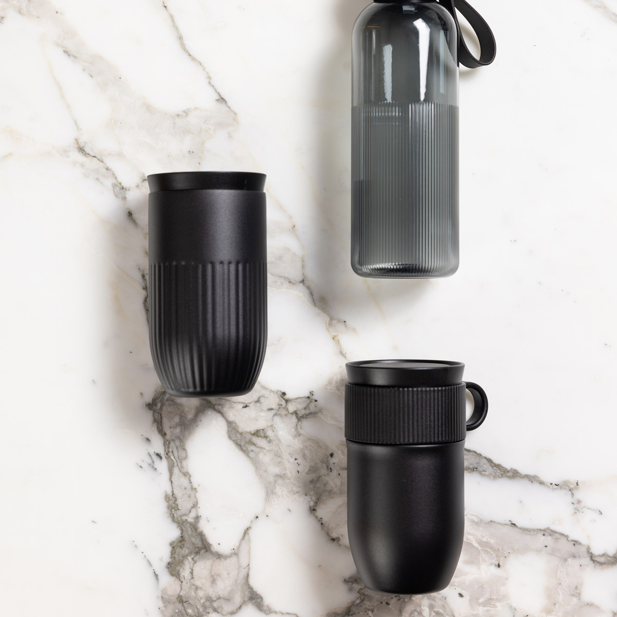 Sagaform Ted Termosmuki 28 cl Musta