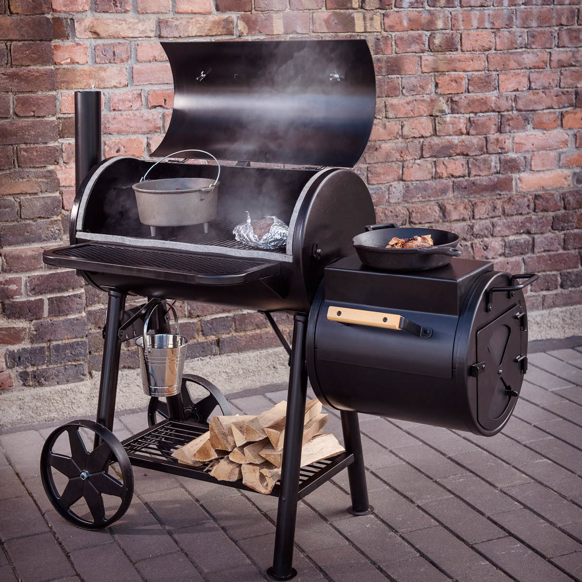 Mustang Georgia offset smoker & grill L