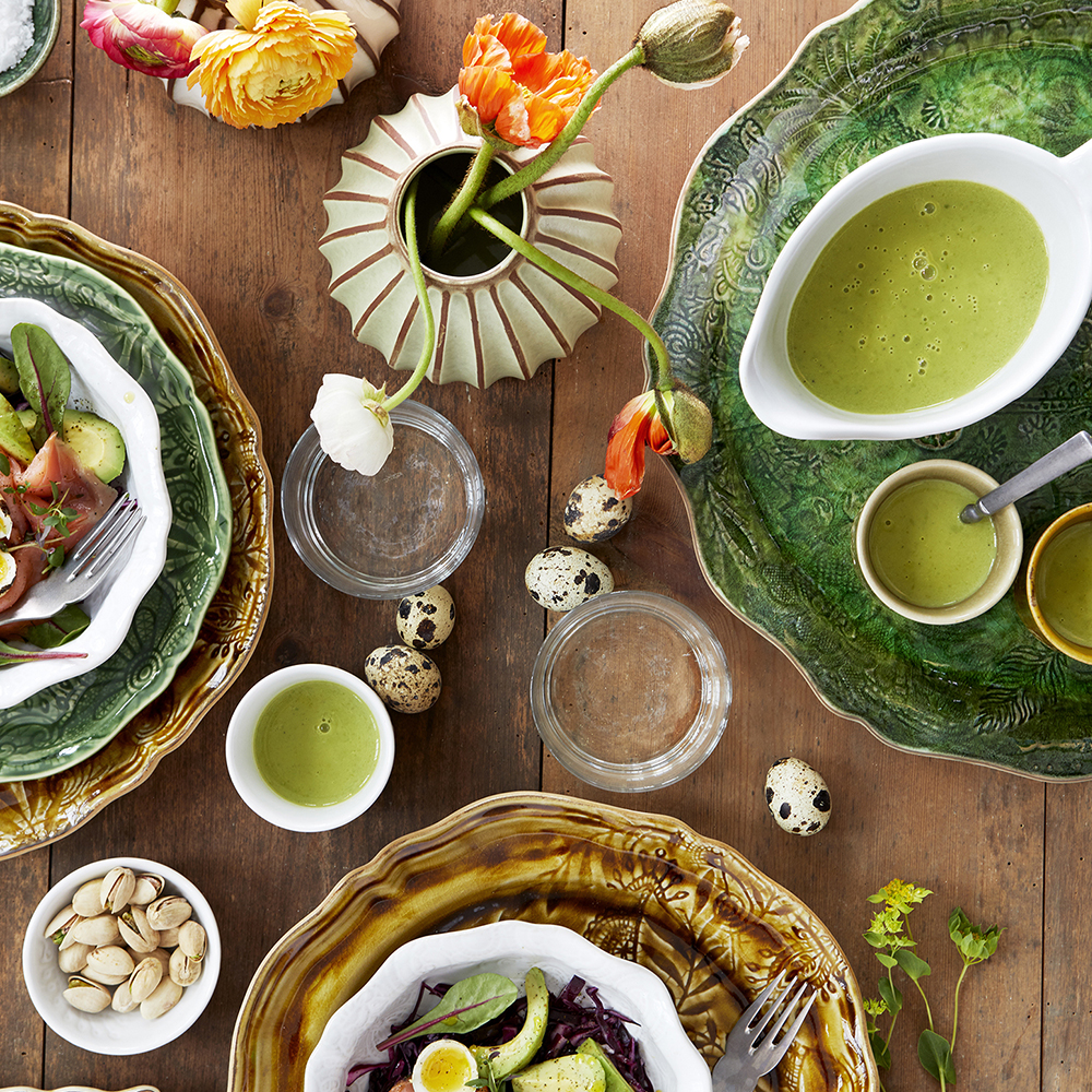 Sthål Arabesque dippskål 8 cm White