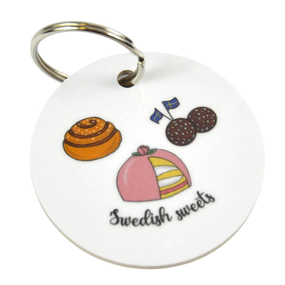 Mellow Design Avainrengas 5 cm Swedish Fika Sweets