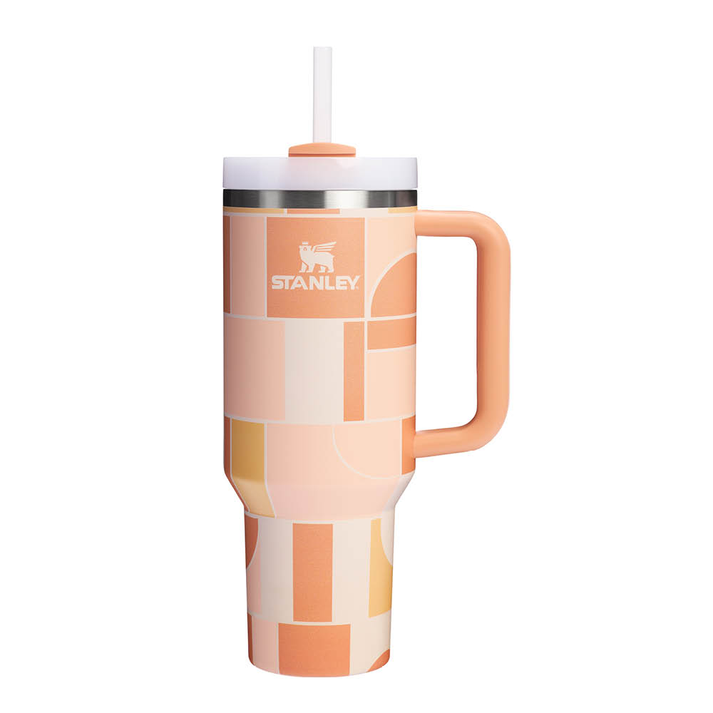 Stanley Stanley Quencher Tumbler 1,18 L apricot court geo